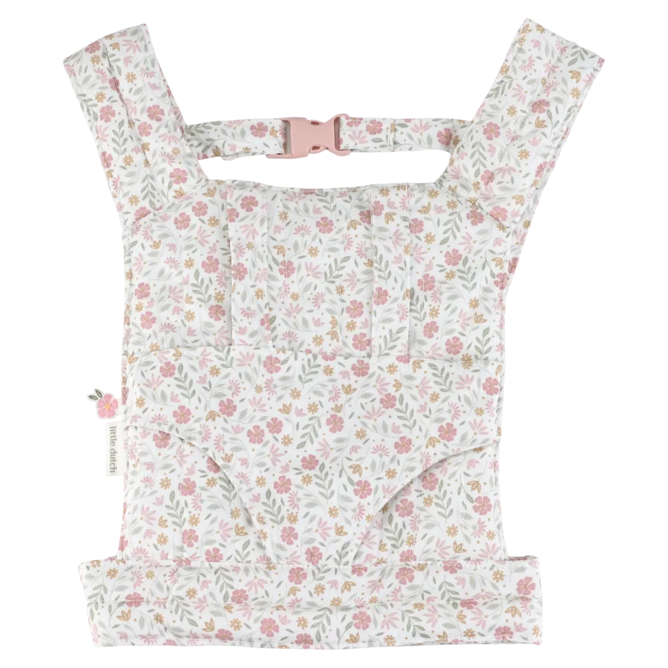 Mochila porteo muñecas Flores & Mariposas · Little Dutch