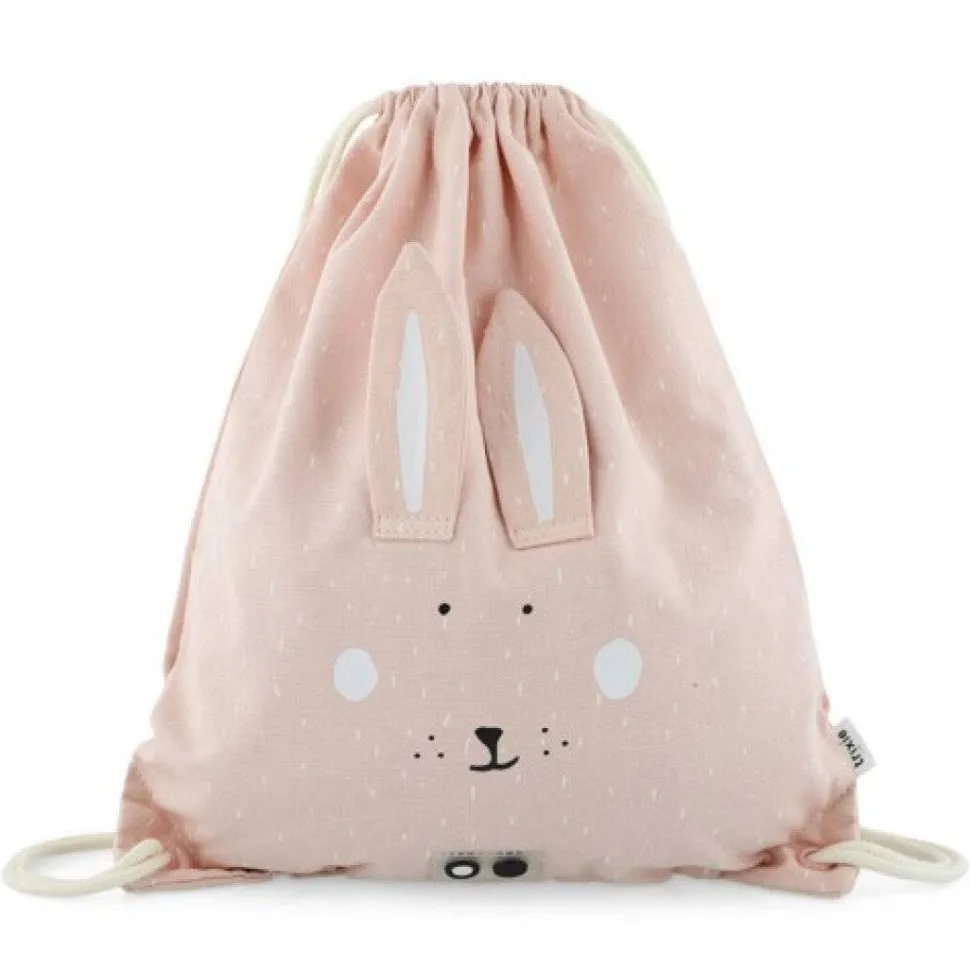 Mochila Saquito de Tela Mrs. Rabbit · Trixie