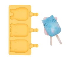 Moldes para Helados Silicona · Amarillo