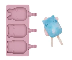 Moldes para Helados Silicona · Rosa Empolvado