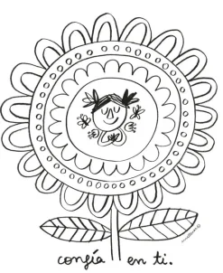 Monstruo de colores. Mandalas