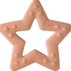 Mordedor BIBS Baby Bitie Estrella Peach