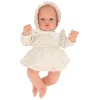 Muñeco Helena con Vestido White Flowers