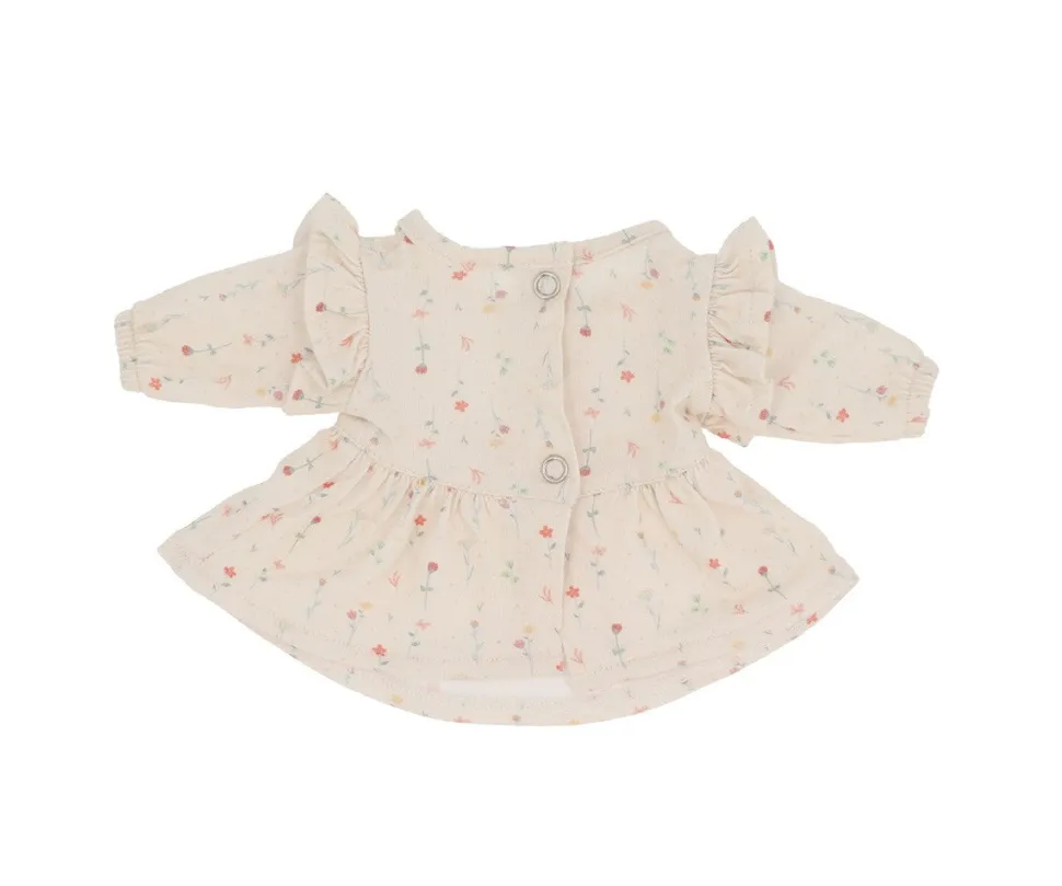Muñeco Helena con Vestido White Flowers