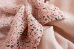 Muselina Algodón Orgánico Fairy Floral · Little Dutch