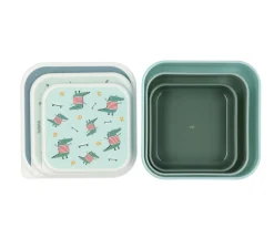 Pack 3 Cajas Almuerzo Croc