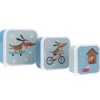 Pack 3 Cajas Almuerzo Skater Dogs
