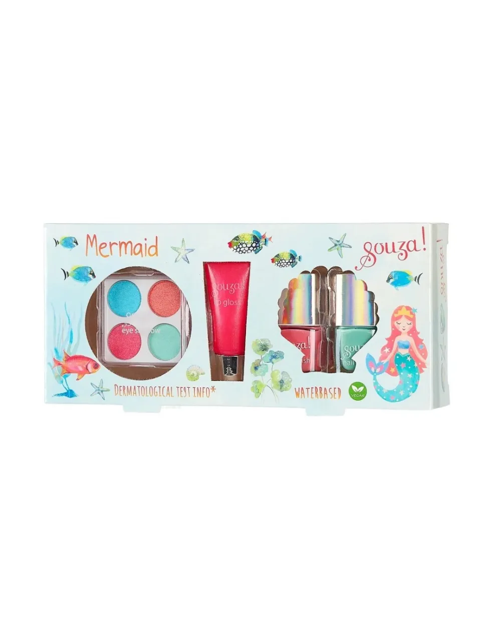 Pack maquillaje Sirenita · Souza