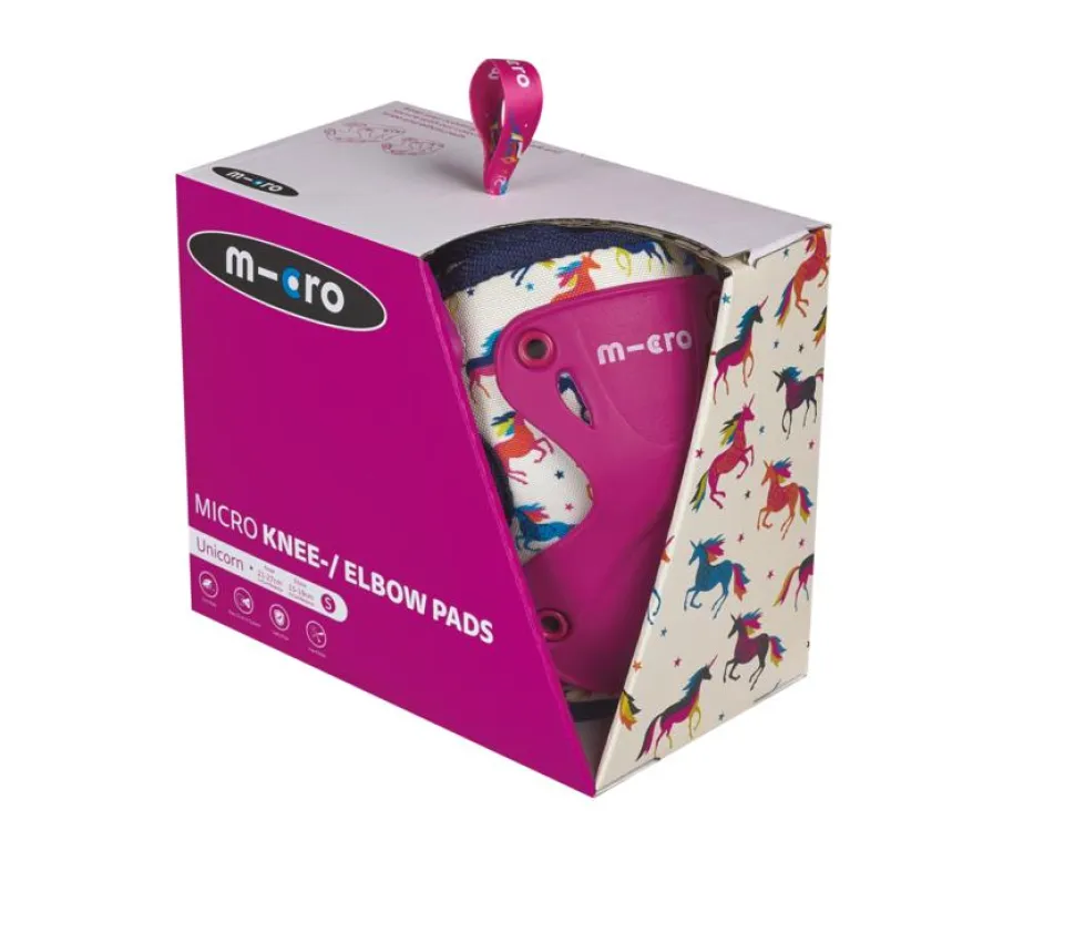 Pack Rodilleras y coderas Unicornio Talla S