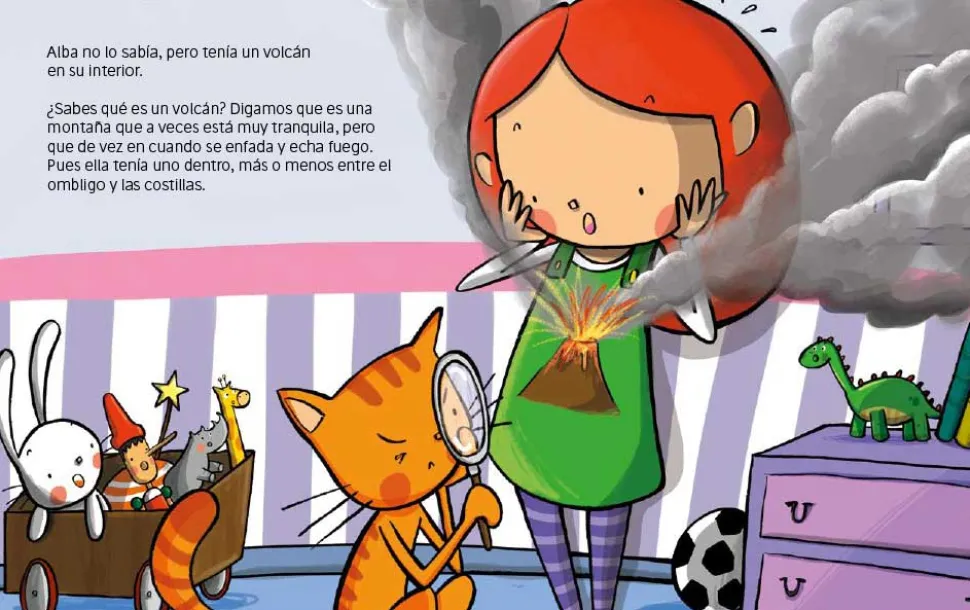Pack Tengo un volcán - Libro con peluche