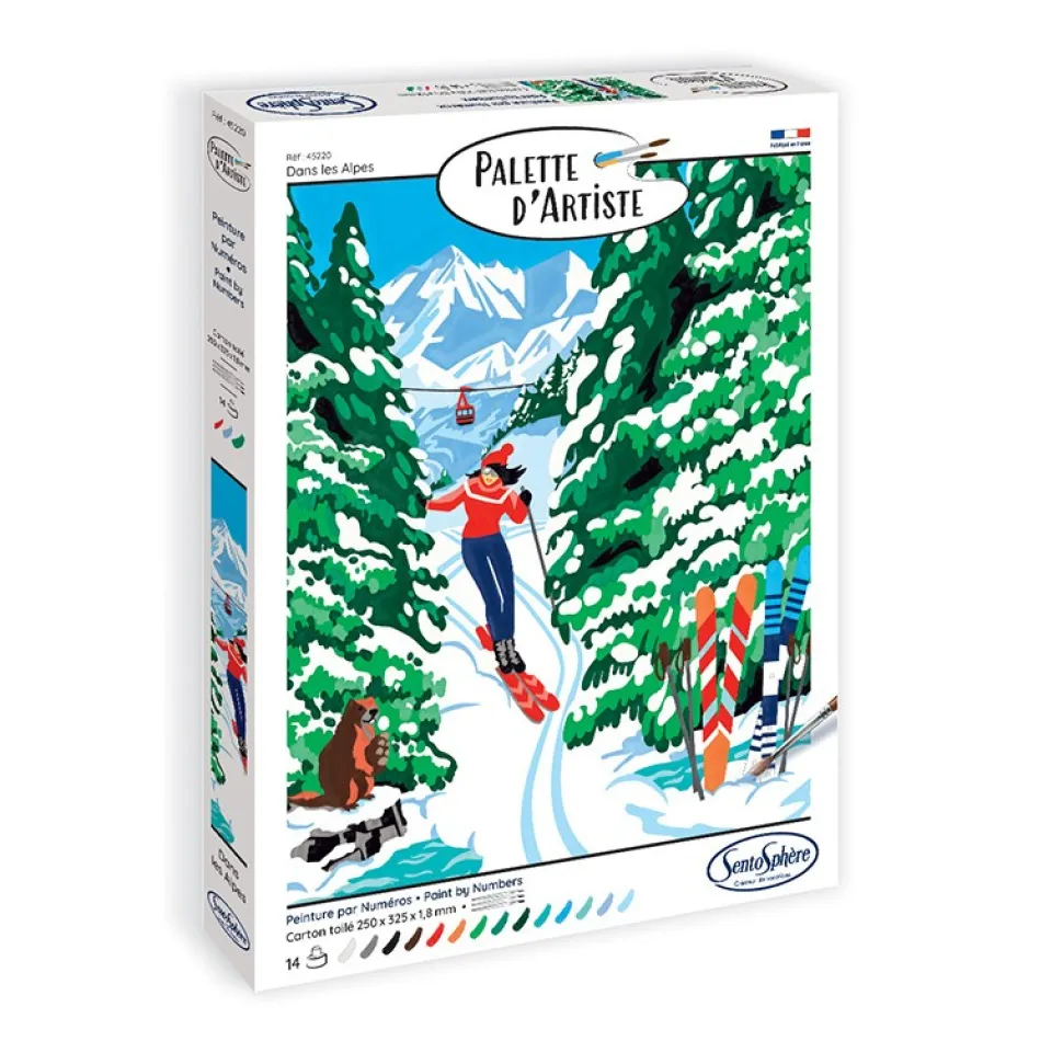 Paleta de artistas - En los Alpes · Sentosphere
