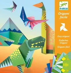 Papiroflexia Origami Dinosaurios · DJECO