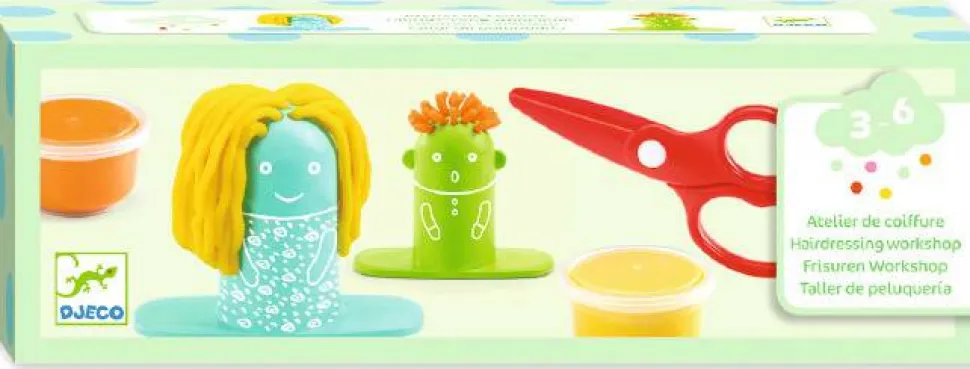 Pasta moldear · Taller de peluquería · DJECO