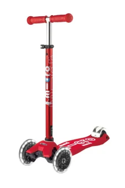 Patinete Maxi Deluxe LED · Rojo