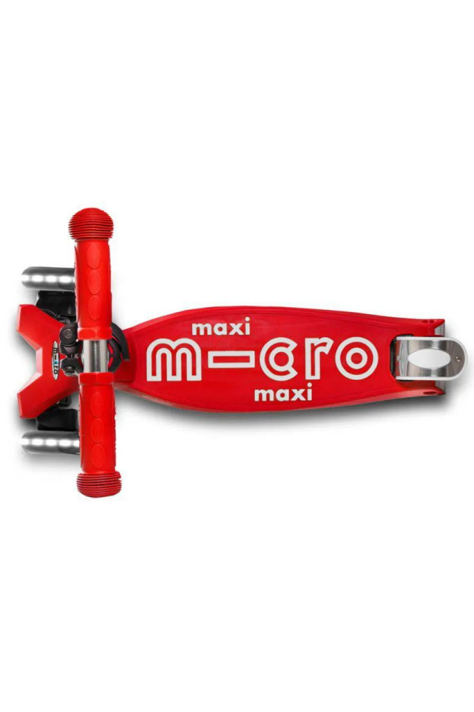 Patinete Maxi Deluxe LED · Rojo