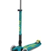 Patinete Maxi Deluxe Plegable LED · Turquesa