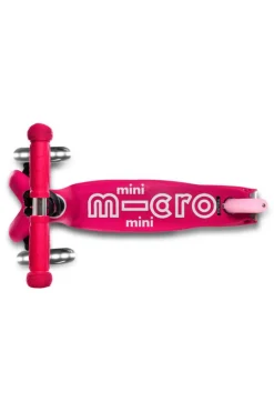 Patinete Mini Deluxe LED · Rosa