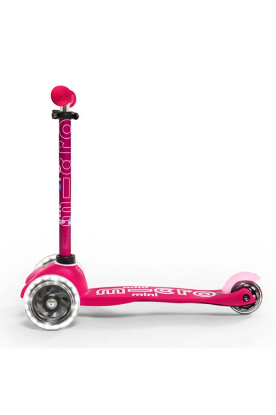Patinete Mini Deluxe LED · Rosa