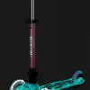 Patinete Mini Deluxe Plegable Orion LED · Rosa