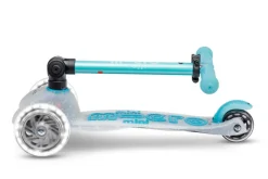 Patinete Mini Deluxe Plegable Orion LED · Azul
