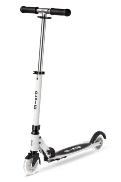 Patinete Sprite Glow LED · Blanco/Azul