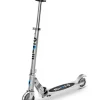 Patinete Sprite LED · Plata