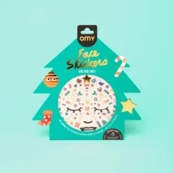 Pegatinas de cara HoHoHo · OMY