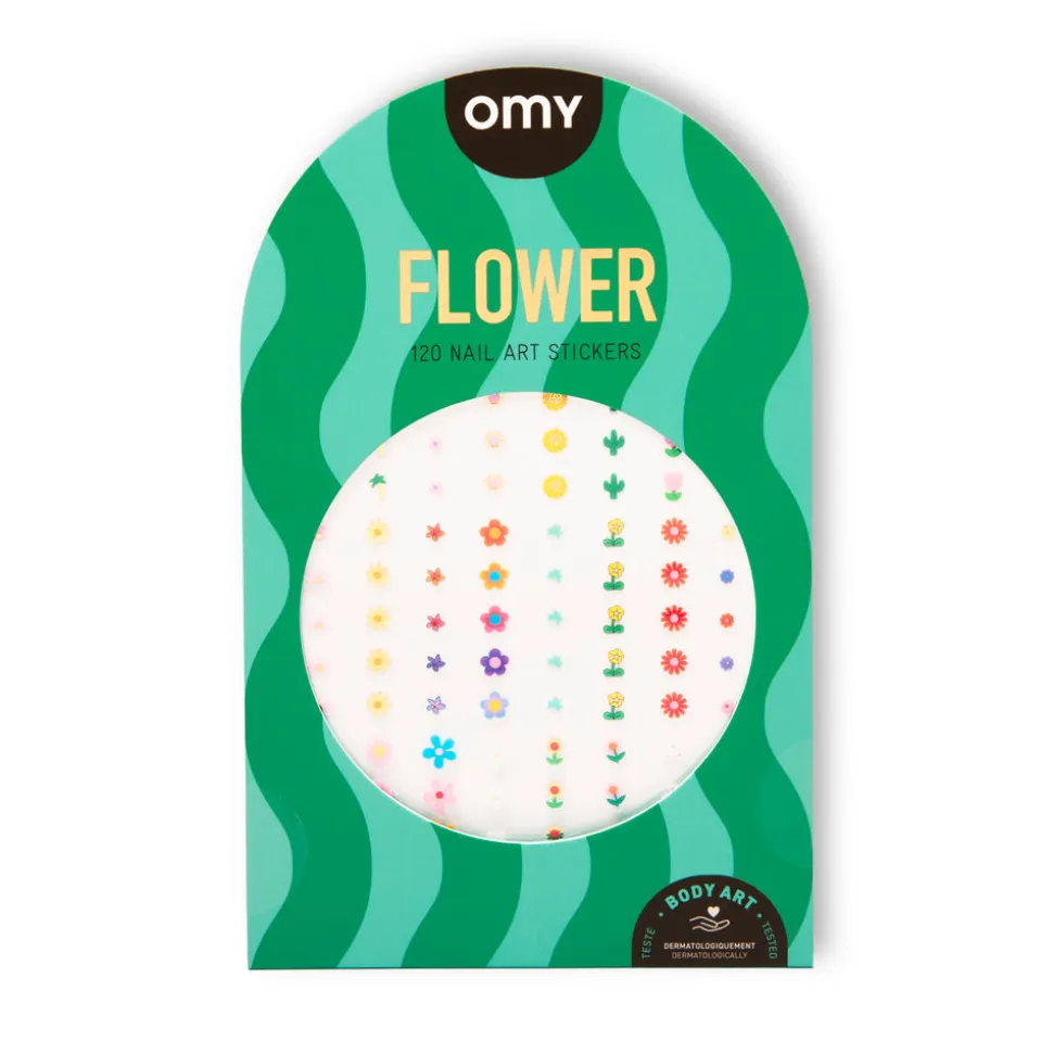 Pegatinas OMY para uñas Flower