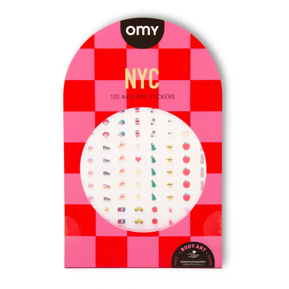 Pegatinas OMY para uñas New York