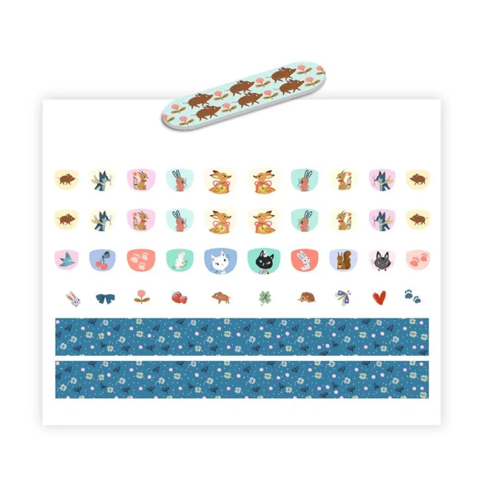 Pegatinas para uñas Monada · Djeco