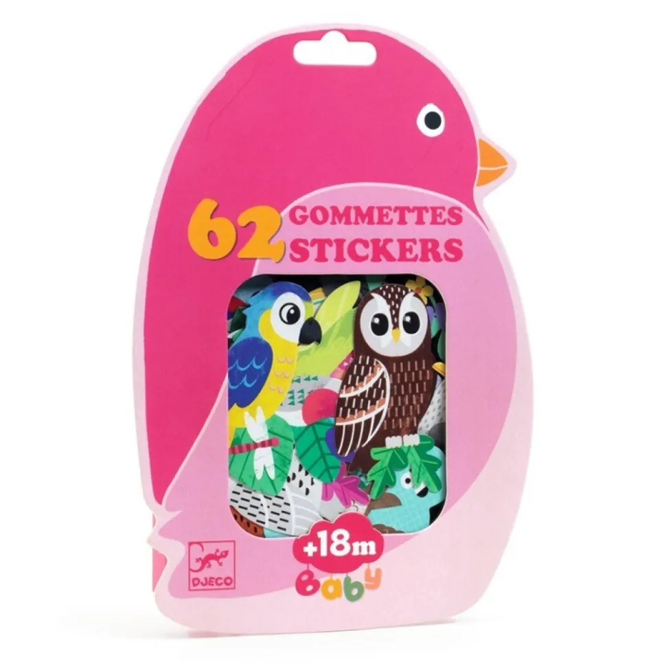 Pegatinas Pájaros · DJECO
