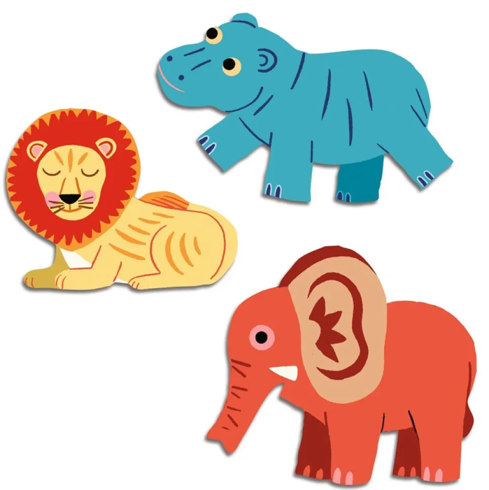 Pegatinas Safari · DJECO