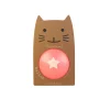 Pelota Glitter Rosa Neon 15 cm · Ratatam