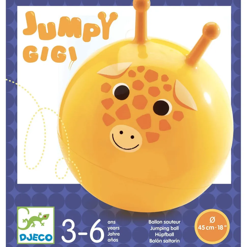 Pelota saltarina Jumpy Gigi · DJECO