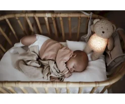 Peluche Luz-Sonido Oso Orgánico Moonie 2.0 Honey