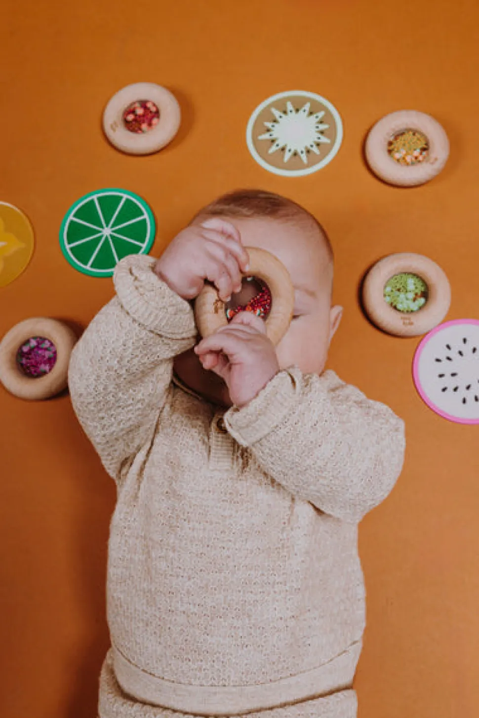 Petit Boum · Sensory donut Kiwi