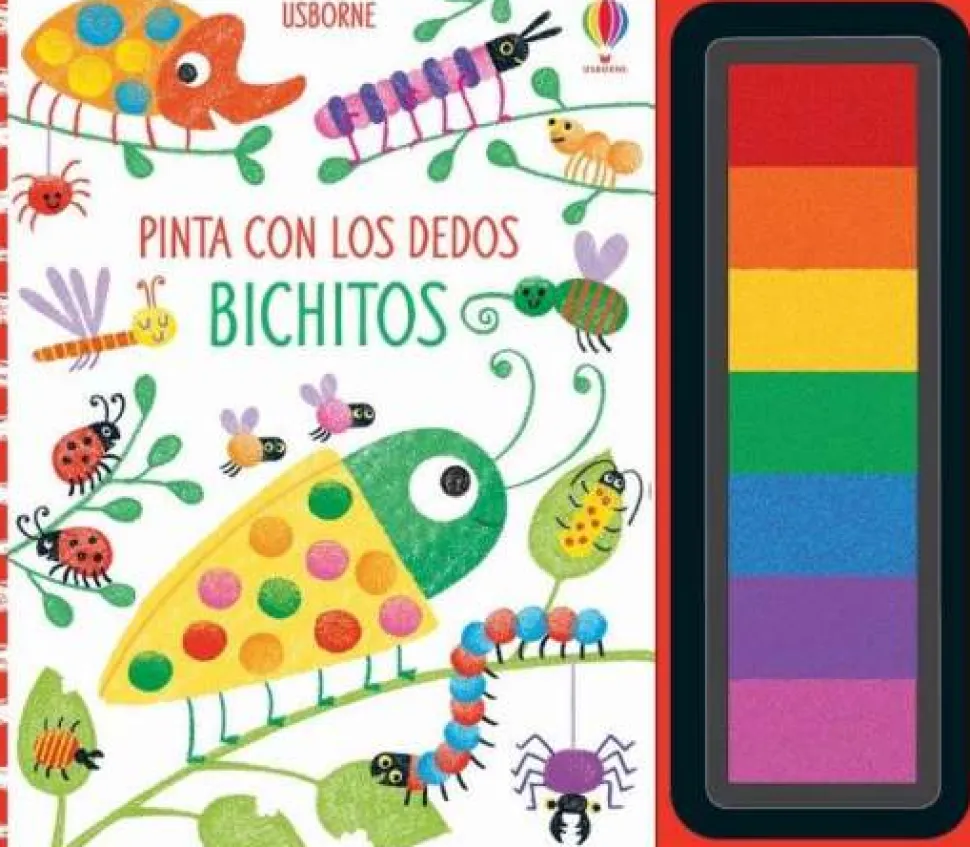 Pinta con los dedos · Bichitos