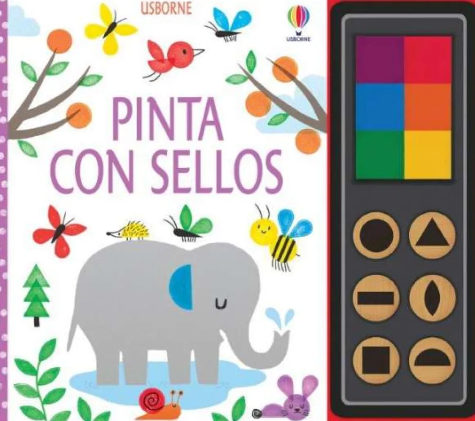 Pinta con sellos