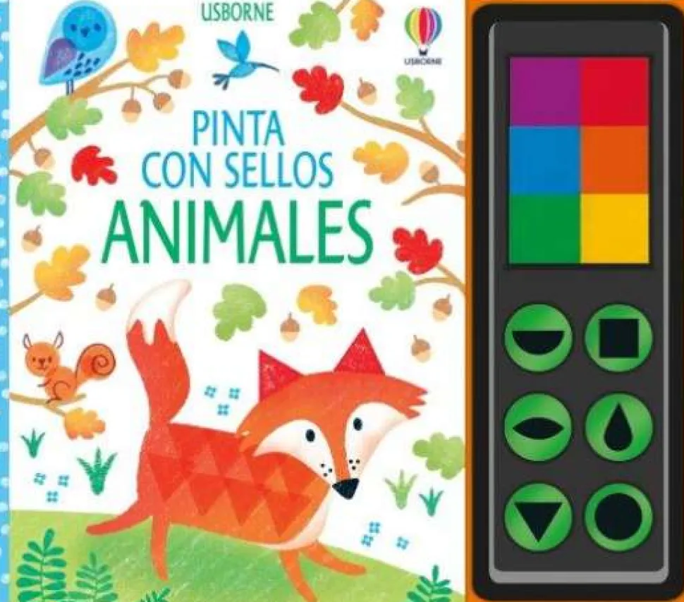 Pinta con sellos · Animales