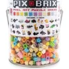 Pix Brix bote metálico 1500 piezas gama suave