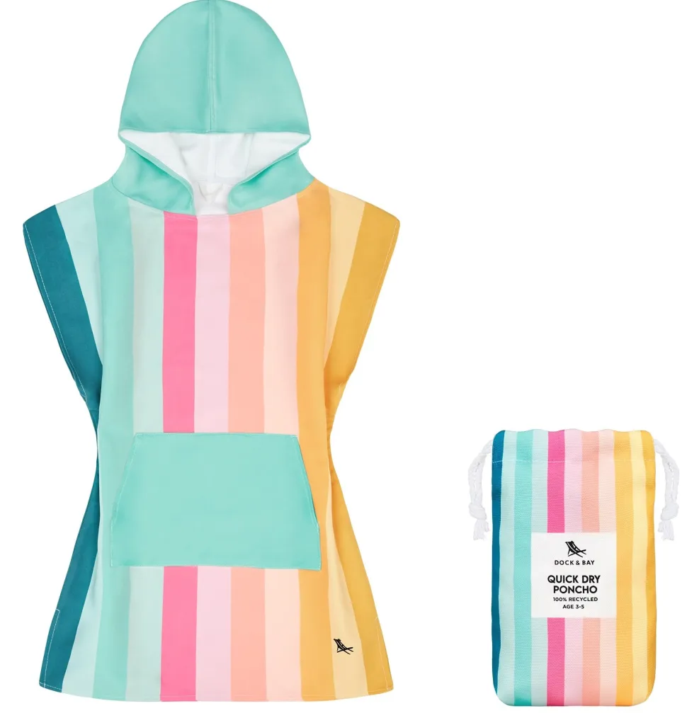 Poncho Coastal Candy · Dock & Bay