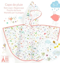 Poncho de Lluvia DJECO · Ligereza S 110-122 cm