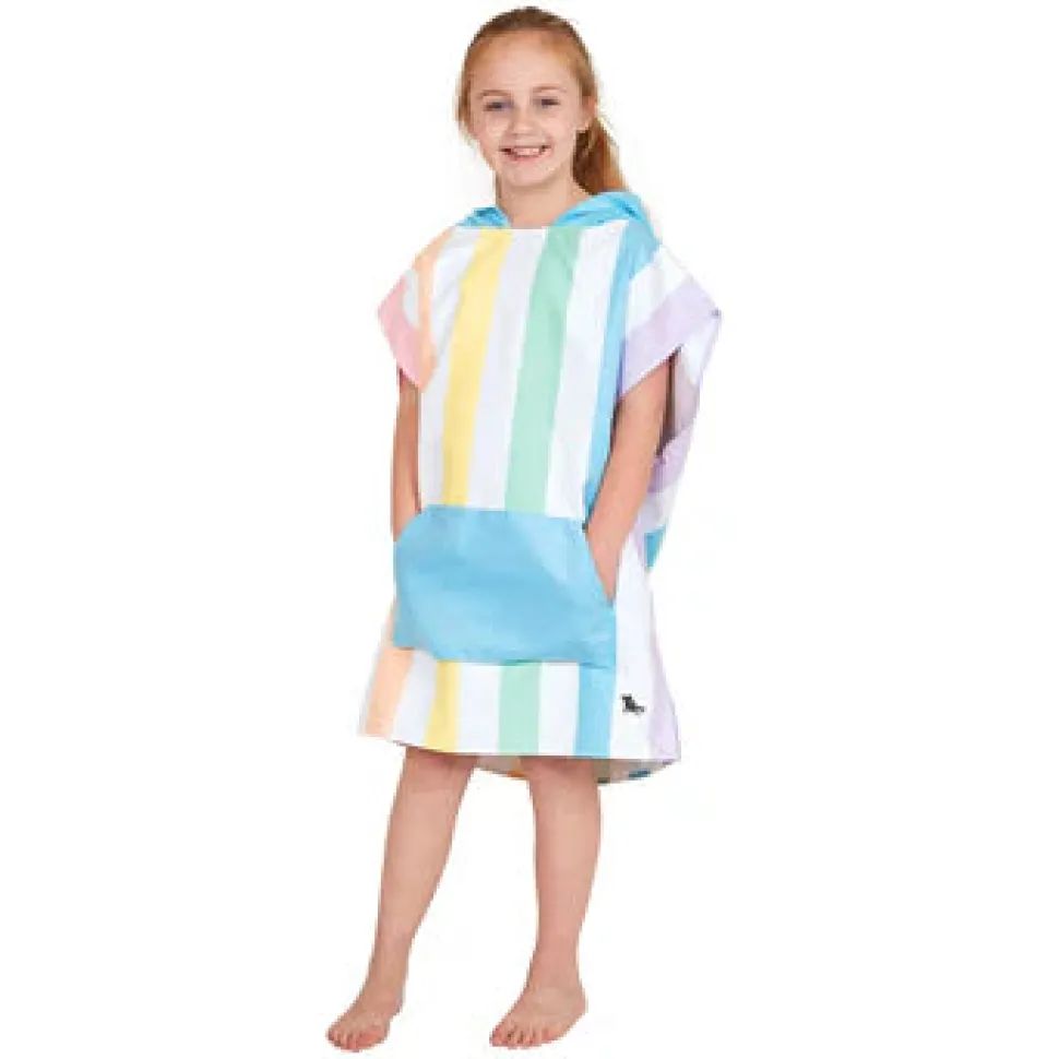 Poncho Rainbow Pastel · Dock & Bay