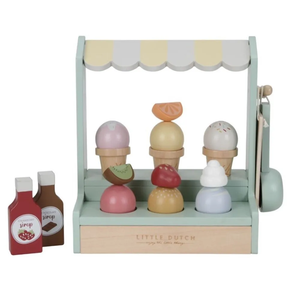 Puesto de helados de madera · Little Dutch