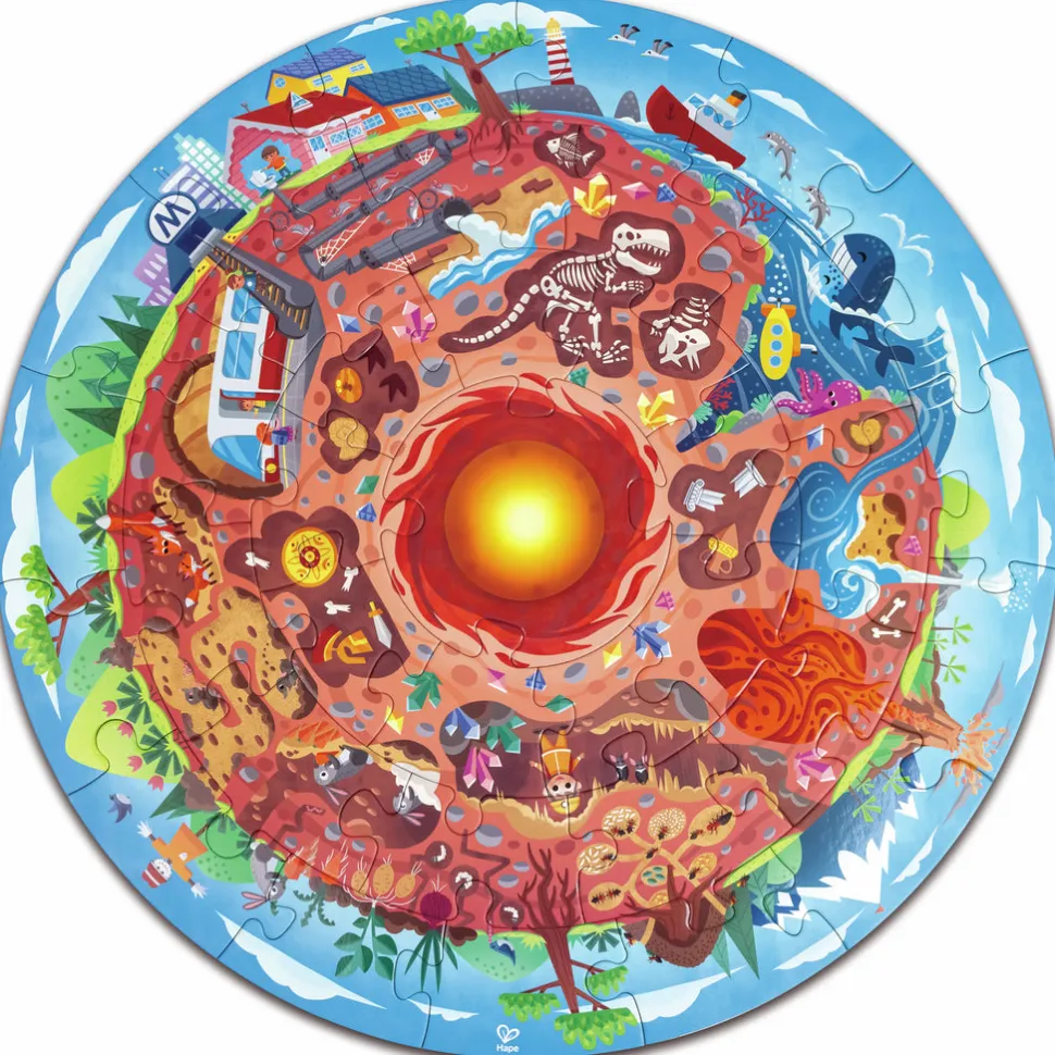Puzle Mundo Subterráneo · Hape
