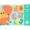 Puzzle dúo Huevos divertidos 12 piezas · Djeco