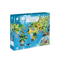 Puzzle Educativo Animales en Peligro de Extinción · Janod