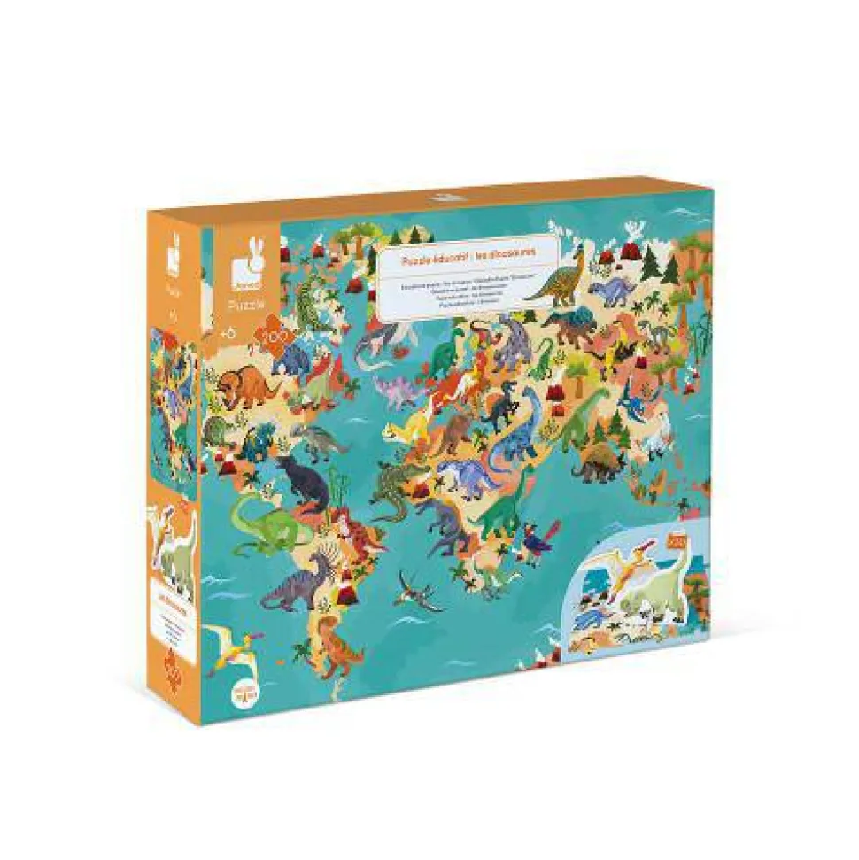 Puzzle Educativo Los Dinosaurios · Janod