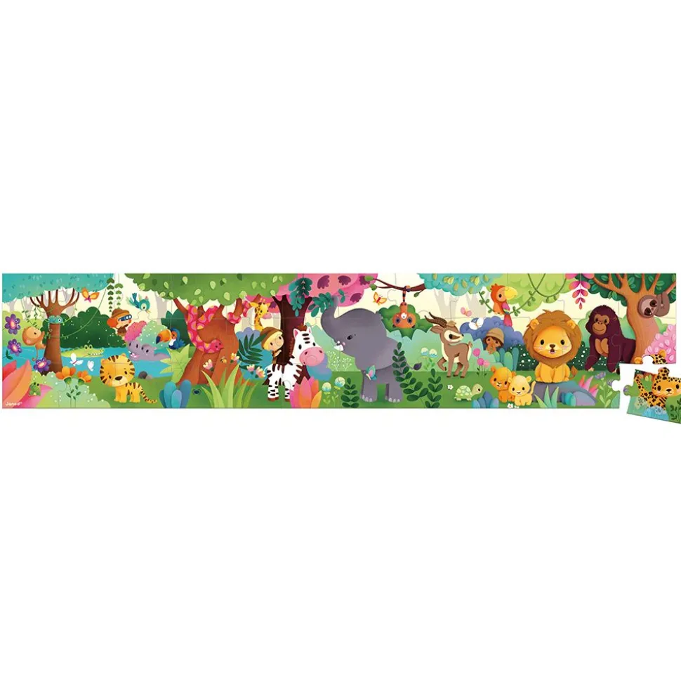 Puzzle Los Animales Salvajes 36 piezas · Janod