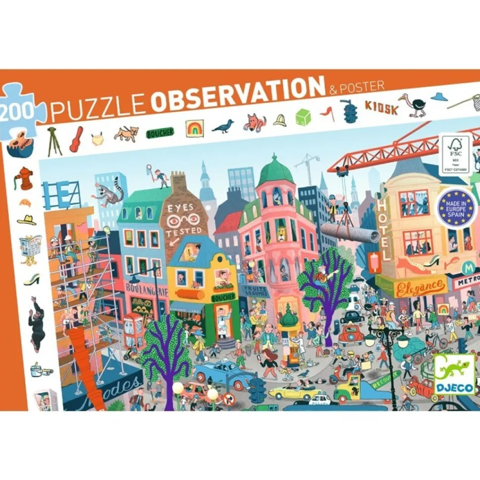 Puzzle Observación · La ciudad